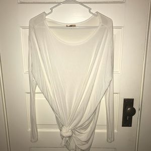 White long sleeve shirt